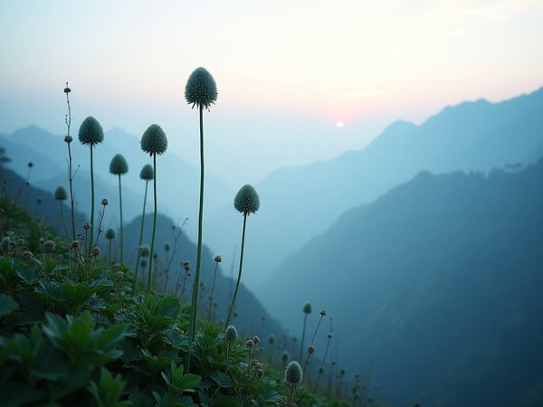 angelica cinese o dong quai — immagine editoriale ultra-realistica (fal.ai)