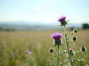 cardo mariano — immagine editoriale ultra-realistica (fal.ai)