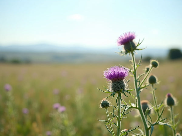cardo mariano — immagine editoriale ultra-realistica (fal.ai)