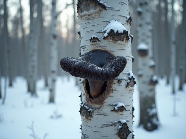 chaga — immagine editoriale ultra-realistica (fal.ai)