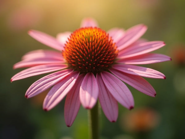 Echinacea — immagine botanica ultra-realistica (fal.ai)
