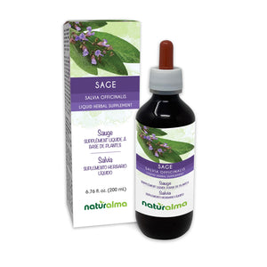 Sage Alcohol-free liquid tincture - Naturalma - Herbal supplement