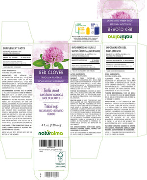Red clover Alcohol-free liquid tincture - Naturalma - Herbal supplement