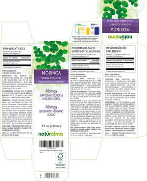 Moringa Alcohol-free liquid tincture - Naturalma - Herbal supplement