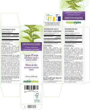 European bugleweed Alcohol-free liquid tincture - Naturalma - Herbal supplement