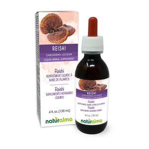Reishi Teinture liquide sans alcool - Naturalma - Supplément à base de plantes
