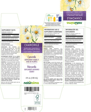 German and Roman Chamomile Alcohol-free liquid tincture - Naturalma - Herbal supplement