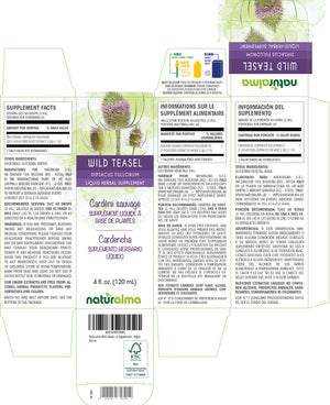 Wild teasel Alcohol-free liquid tincture - Naturalma - Herbal supplement