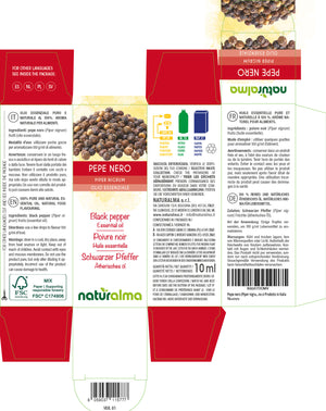 Pepe nero Olio essenziale - Naturalma