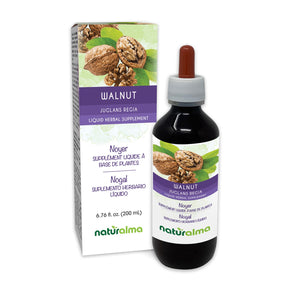 Noyer Teinture liquide sans alcool - Naturalma - Supplément à base de plantes