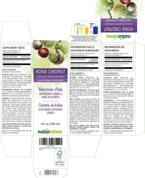Marronnier d'Inde Teinture liquide sans alcool - Naturalma - Supplément à base de plantes