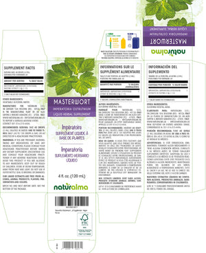 Masterwort Alcohol-free liquid tincture - Naturalma - Herbal supplement
