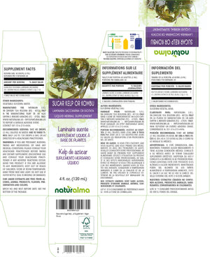 Sugar kelp Alcohol-free liquid tincture - Naturalma - Herbal supplement