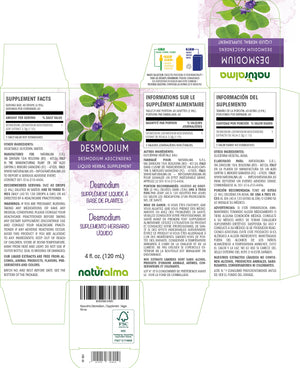 Desmodium Alcohol-free liquid tincture - Naturalma - Herbal supplement