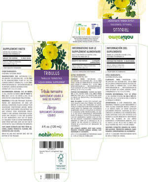 Tribulus Alcohol-free liquid tincture - Naturalma - Herbal supplement