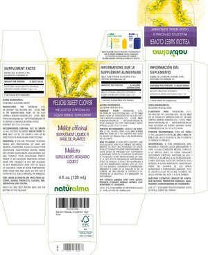 Yellow sweet clover Alcohol-free liquid tincture - Naturalma - Herbal supplement