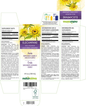 Elecampane Alcohol-free liquid tincture - Naturalma - Herbal supplement
