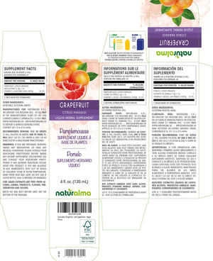 Grapefruit Alcohol-free liquid tincture - Naturalma - Herbal supplement
