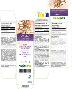 Caraway Alcohol-free liquid tincture - Naturalma - Herbal supplement