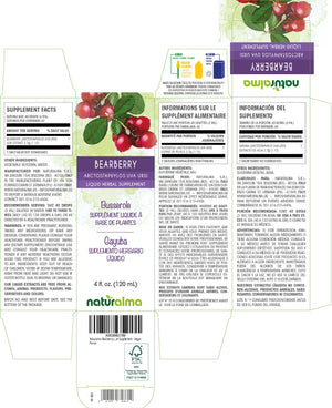 Bearberry Alcohol-free liquid tincture - Naturalma - Herbal supplement
