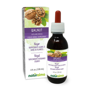 Noyer Teinture liquide sans alcool - Naturalma - Supplément à base de plantes
