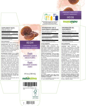 Reishi Alcohol-free liquid tincture - Naturalma - Herbal supplement