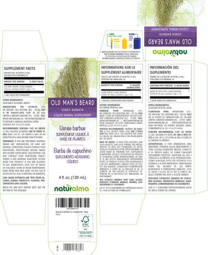 Old man's beard Alcohol-free liquid tincture - Naturalma - Herbal supplement