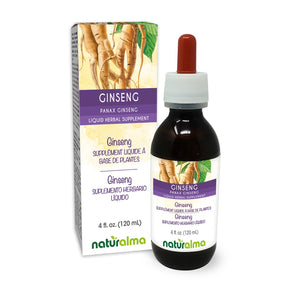 Ginseng Tintura líquida sin alcohol - Naturalma - Suplemento herbario