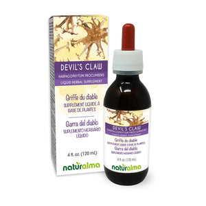Griffe du diable Teinture liquide sans alcool - Naturalma - Supplément à base de plantes