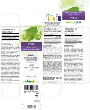 Hops Alcohol-free liquid tincture - Naturalma - Herbal supplement
