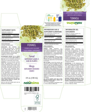 Fennel Alcohol-free liquid tincture - Naturalma - Herbal supplement