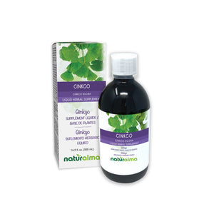 Ginkgo Teinture liquide sans alcool - Naturalma - Supplément à base de plantes