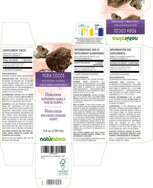 Poria cocos Alcohol-free liquid tincture - Naturalma - Herbal supplement