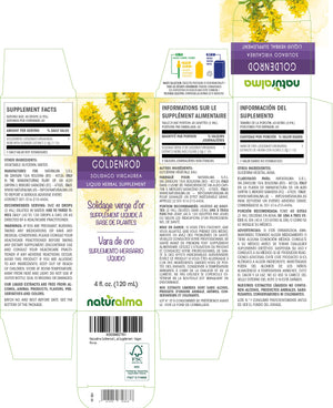 Goldenrod Alcohol-free liquid tincture - Naturalma - Herbal supplement