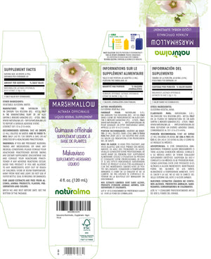Marshmallow Alcohol-free liquid tincture - Naturalma - Herbal supplement