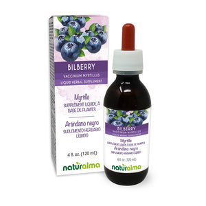 Bilberry Alcohol-free liquid tincture - Naturalma - Herbal supplement