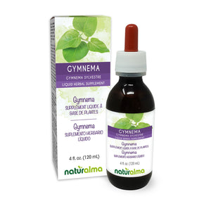 Gymnema Teinture liquide sans alcool - Naturalma - Supplément à base de plantes