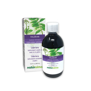 Valériane Teinture liquide sans alcool - Naturalma - Supplément à base de plantes