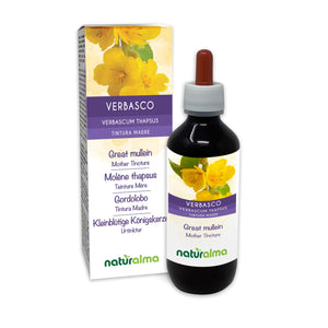 Verbasco Tintura madre liquido analcoolico - Naturalma - Integratore alimentare