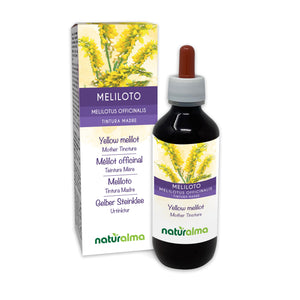 yellow melilot or yellow sweet clover alcohol-free mother tincture liquid - Naturalma - Food supplement