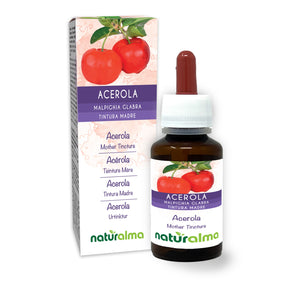 Acerola Tintura madre liquido analcoolico - Naturalma - Integratore alimentare