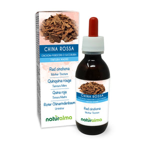 China Rossa Tintura madre liquido alcoolico - Naturalma - Integratore alimentare