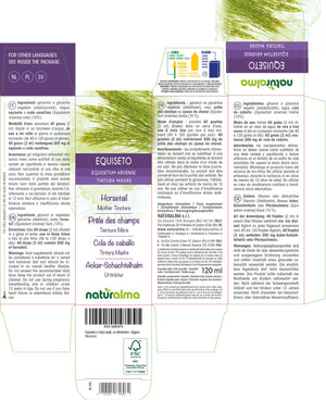 Equiseto alcoholvrije moedertinctuur vloeibaar - Naturalma - Voedingssupplement