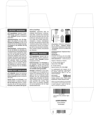 Licopo Europeo alcohol-free mother tincture liquid - Naturalma - Food supplement