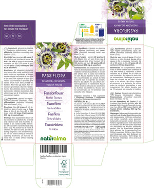 pasiflora tintura madre líquida sin alcohol - Naturalma - Complemento alimenticio