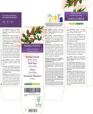 Pungitopo alcoholvrije moedertinctuur vloeibaar - Naturalma - Voedingssupplement