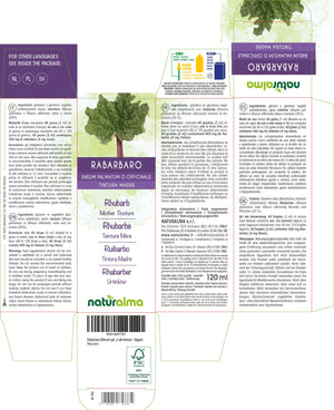 Rabarbaro Tintura madre liquido analcoolico - Naturalma - Integratore alimentare
