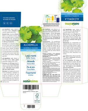 Alchemilla Tintura madre liquido alcoolico - Naturalma - Integratore alimentare