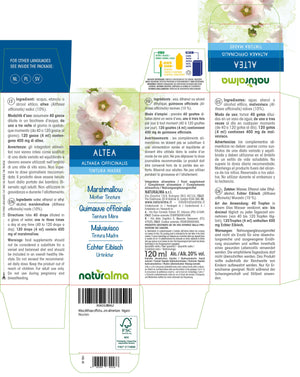 Altea Tintura madre liquido alcoolico - Naturalma - Integratore alimentare