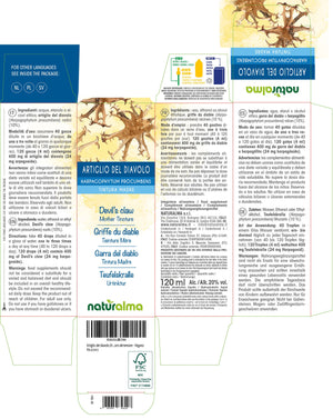 Artiglio del Diavolo Tintura madre liquido alcoolico - Naturalma - Integratore alimentare
